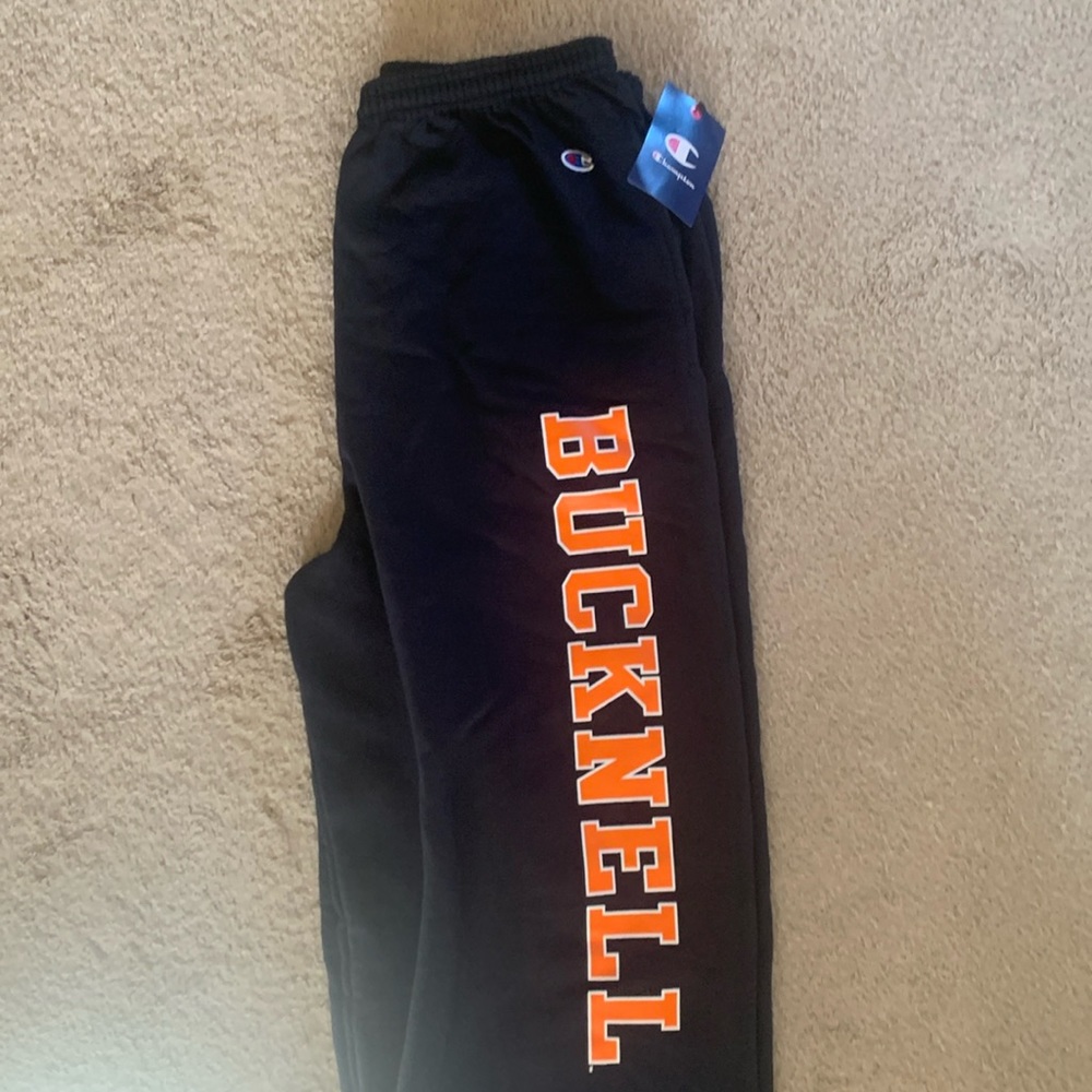**NEW and UNWORN - size Large CHAMPION sweatpants from Bucknell University